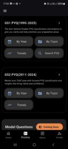 Prelims Dashboard