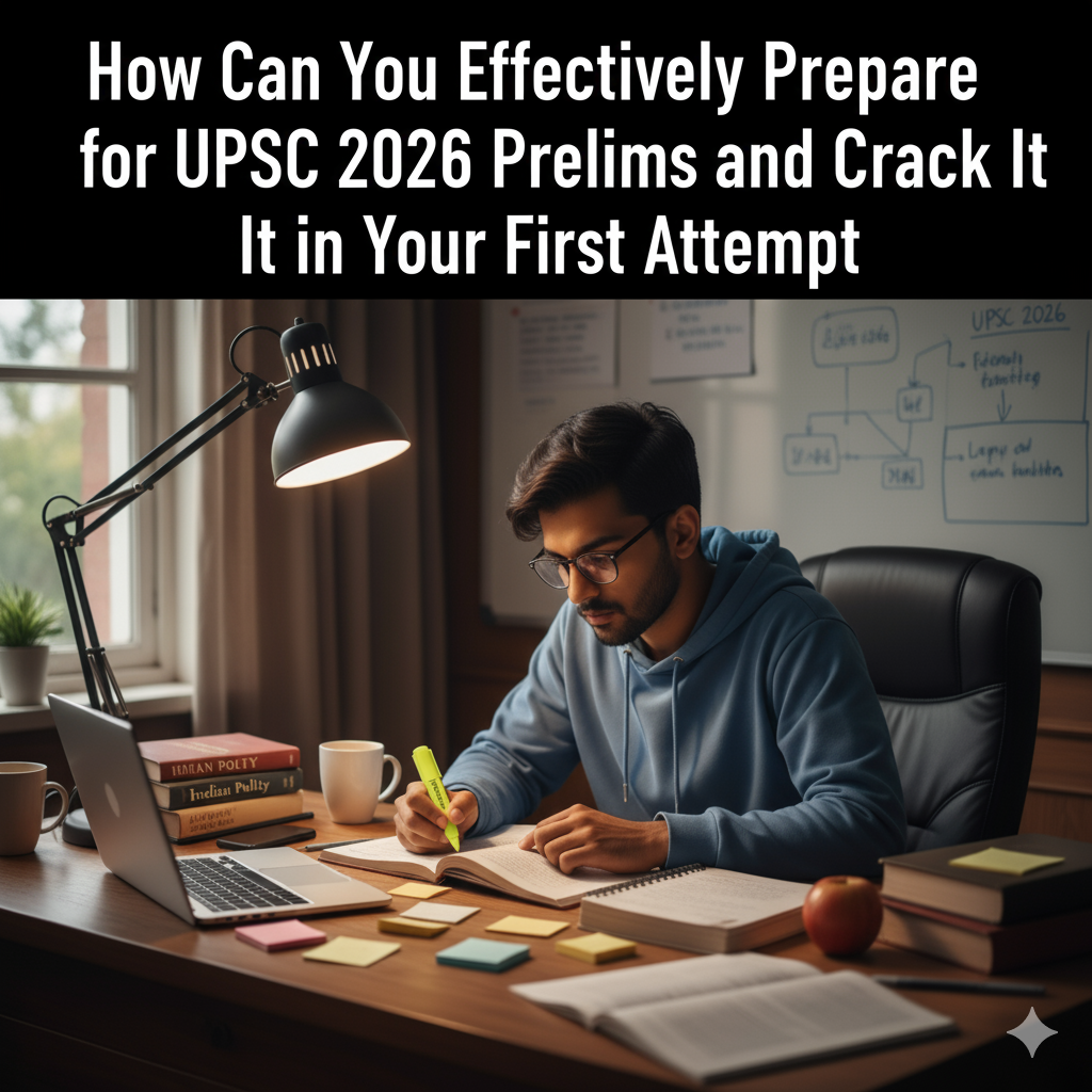 How Can You Effectively Prepare for UPSC 2026 Prelims and Crack It in Your First Attempt?